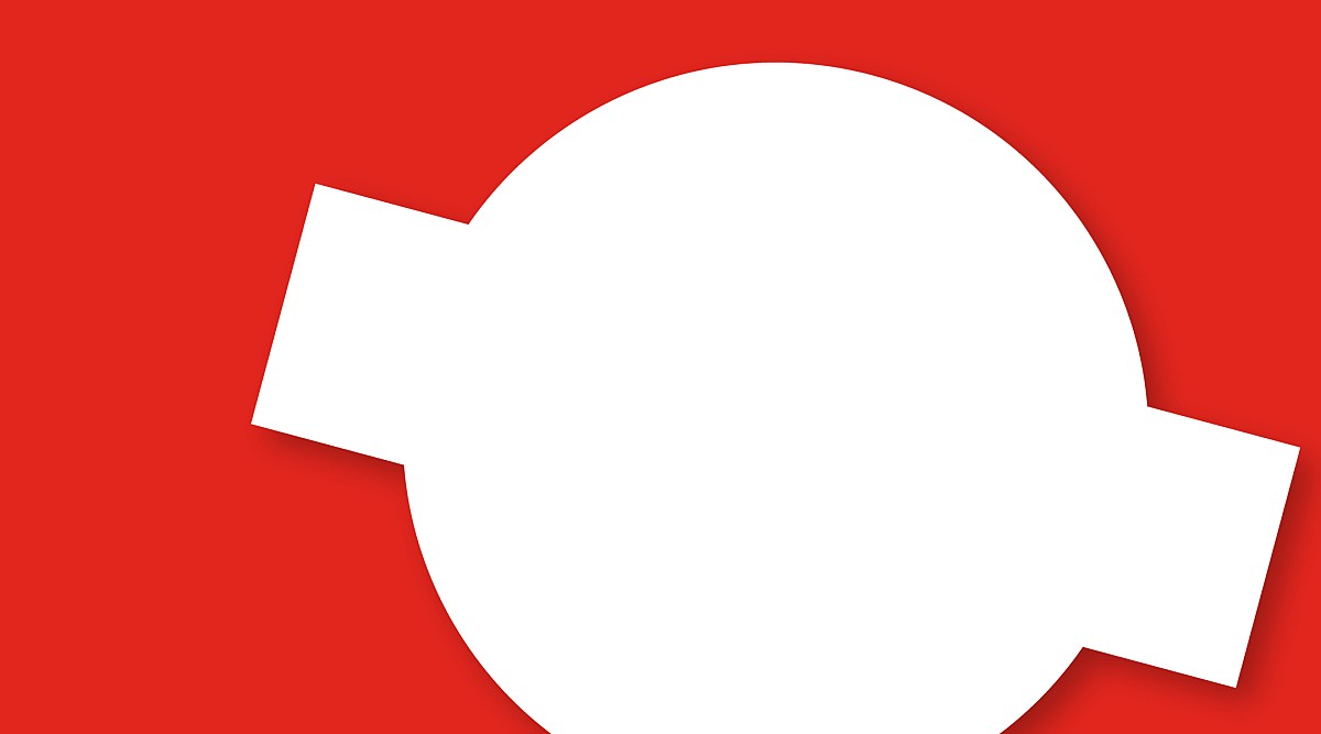 Graphic of a roundel logo