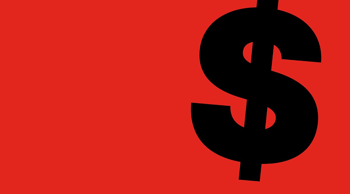 Graphic of a dollar symbol