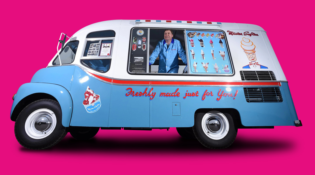 Mr Softee ice cream van